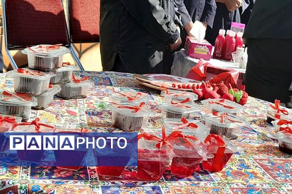 جشنواره انار در دبیرستان حجاب ورامین