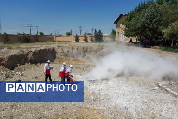 حضور دانش‌آموزان فیروزکوهی در دوازدهمین دوره المپیاد آماده دادرس