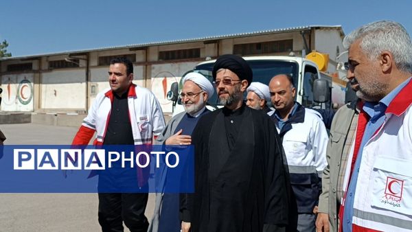 افتتاحیه طرح خدمت رسانی هلال احمر به زائران در ایام پایانی صفر 