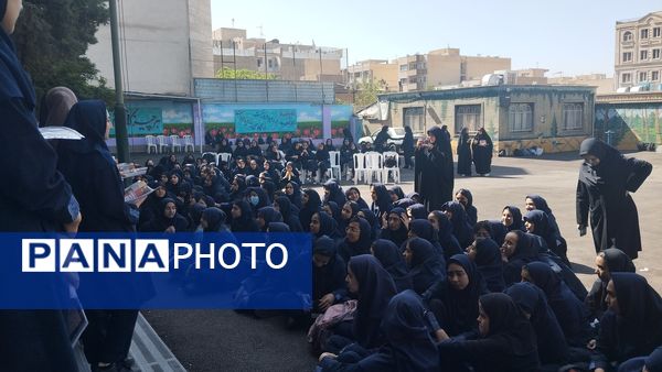 برگزاری رویداد شادی به رنگ ایثار در دبیرستان شاهد عصمت ناحیه ۳ کرج