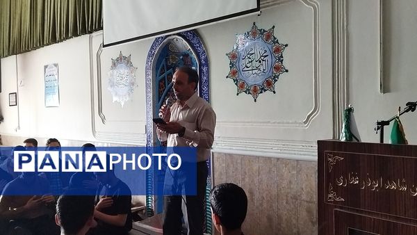 هیئت هفتگی در دبیرستان شاهد ابوذر غفاری نیشابور 