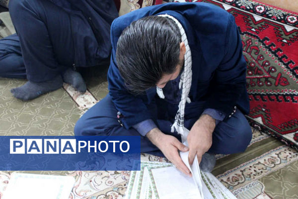 جلوه‌هایی از حلقه‌های صالحین نوجوانان بسیجی در شهر جعفریه