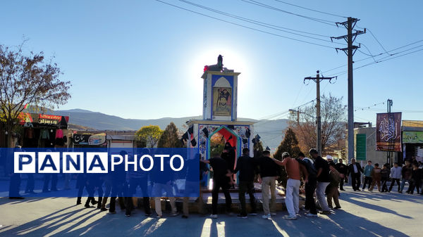اجتماع باشکوه فاطمیون در شهرستان مارگون