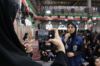شیرخوارگان بهارستانی در سوگ شش‌ماهه اباعبدالله