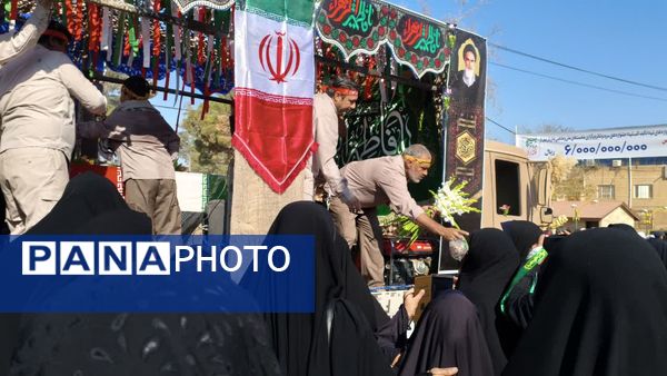  بدرقه باشکوه شهید خوشنام دفاع مقدس در سرخس