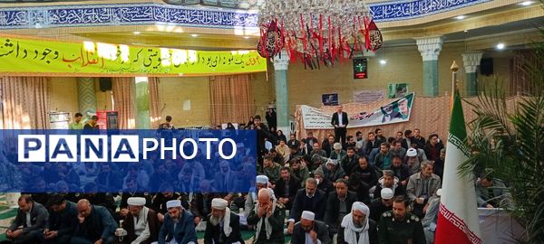 هم صدایی مسئولان و مردم باخرز در سایه  حماسه تاریخی 9 دی