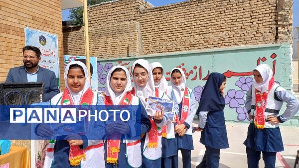 آیین شور عاطفه‌ها در دبستان ضحی ۲ شهرستان شیروان