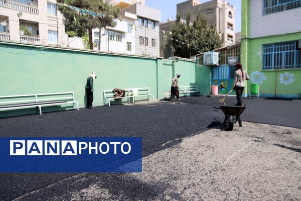 آماده‌سازی و اجرای طرح پروژه مهر مدارس اسلامشهر برای استقبال از سال تحصیلی جدید