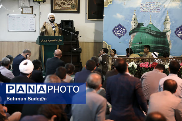 مراسم شکرانه تحقق وعده صادق در وزارت آموزش و پرورش