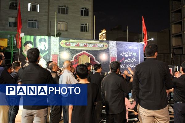 مراسم عزاداری اباعبدالله الحسین در مشهد مقدس