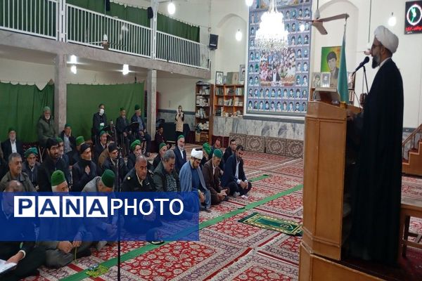 اقامه نماز جمعه در شهر بار نیشابور