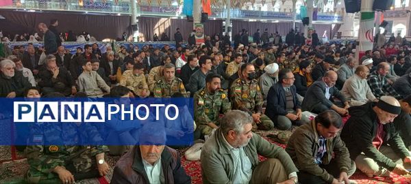 برگزاری آیین گلباران تمثال امام خمینی (ره) در تربت جام 