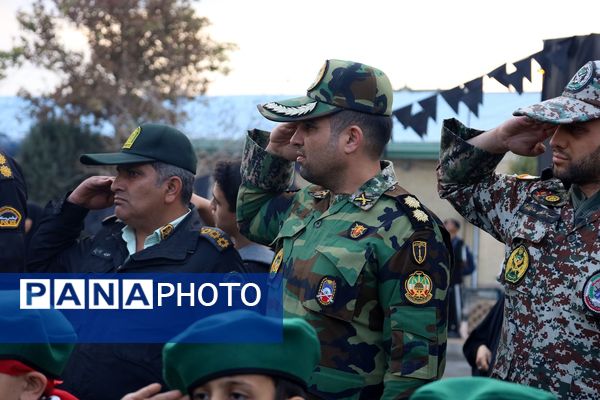 برگزاری مراسم باشکوه استقبال از شهدای گمنام در کرج 