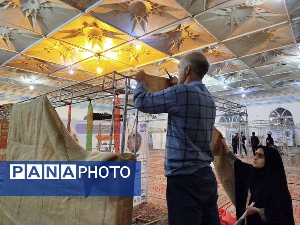 آماده سازی ۵۸ غرفه برای رویداد ملی رفعت در کاشمر