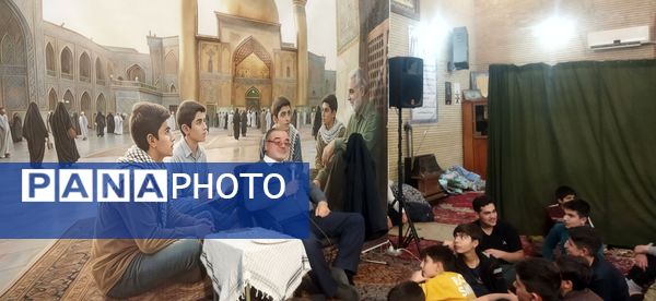 اعتکاف دانش‌آموزی در مرند با حضور حجت‌الاسلام بختیار بایرام اُف