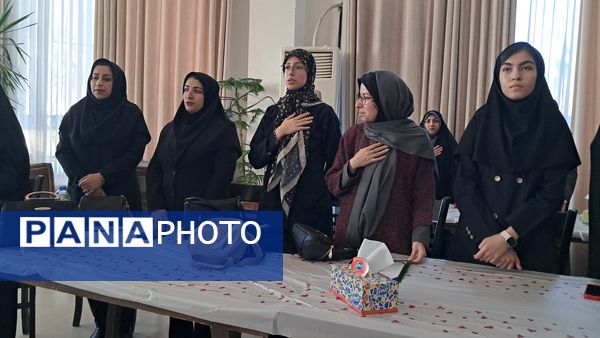 تجلیل از مربیان و معلمان پرورشی و خانواده شهدا در آشخانه