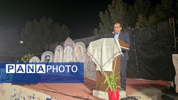 اولین گرامیداشت شهدای دانش‌‌آموز در شمیل بندرعباس