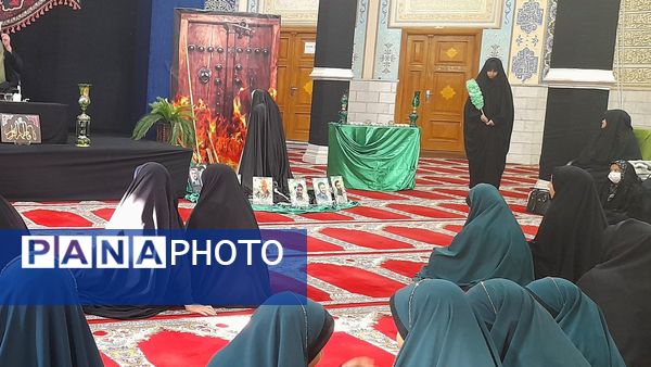 مراسم شهادت حضرت فاطمه در مسجد امام باقر(ع)