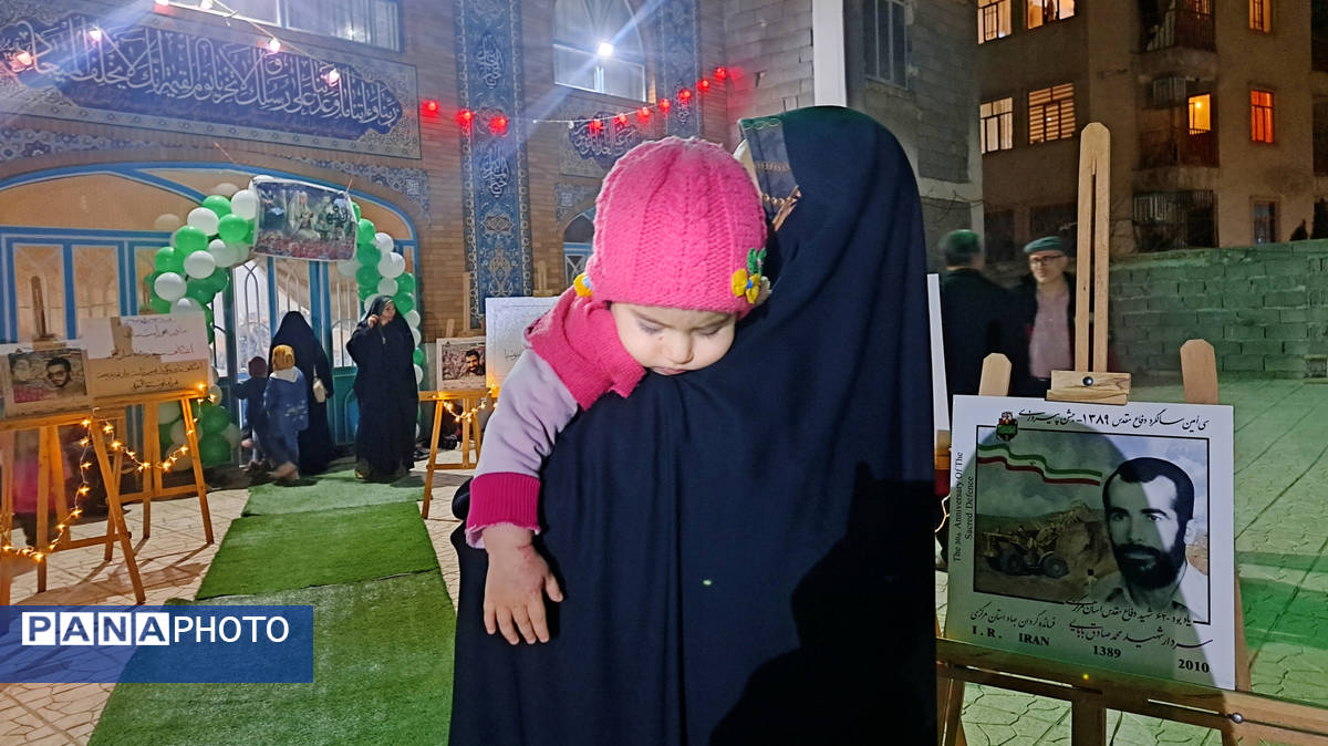 نخستین مناجات‌های مشترک؛ مادر و کودک در حریم اعتکاف