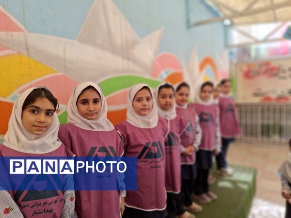 انتخابات سفیران بهداشت در دبستان آوا