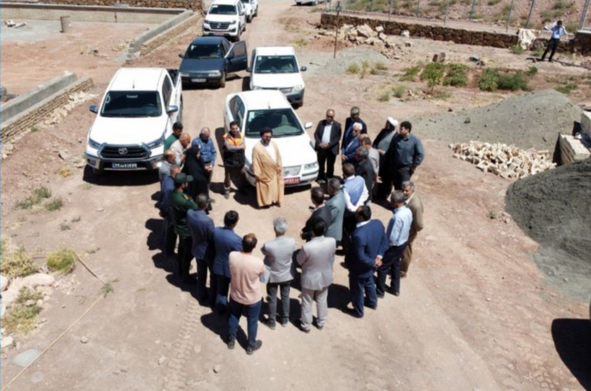 کلنگ زنی فاز دوم شبکه جمع آوری فاضلاب نسر به مرحله اجرا در آمد