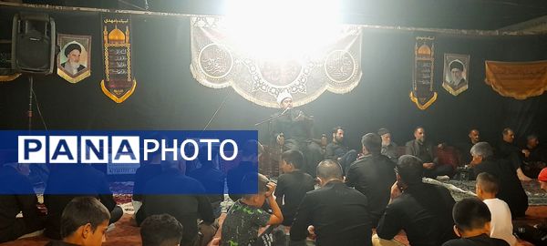 مراسم عزاداری دهه اول محرم در مسجد چهارده معصوم  نیشابور 