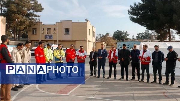  مانور زلزله در شهرستان تربت جام