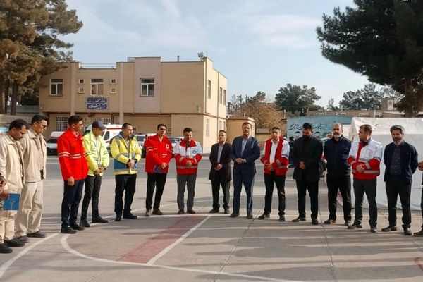  مانور زلزله در شهرستان تربت جام