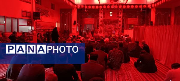 مراسم سینه زنی شهادت حضرت فاطمه زهرا (س)