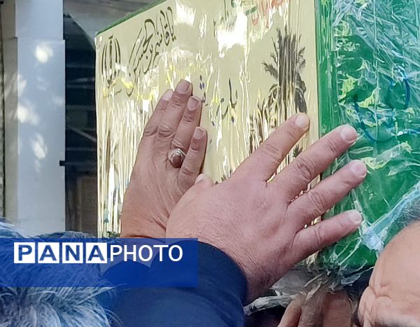 استقبال پرشور مردم بجنورد از پیکر شهیدان گمنام