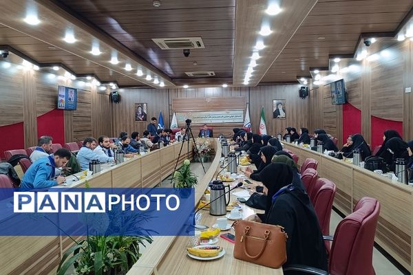 حضور مسئولان و کارشناسان سازمان دانش‌آموزی شهرستان‌های تهران در اردوگاه شهید منتظری