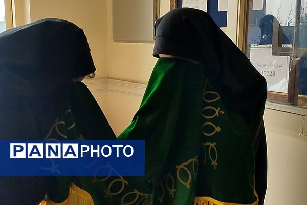 مراسم فاطمیه در مدرسه والدین آناخاتون تبریز