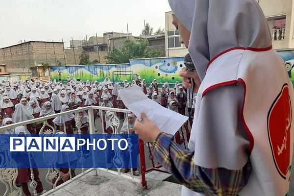 گرامیداشت هفته معلم در مدارس پیشوا
