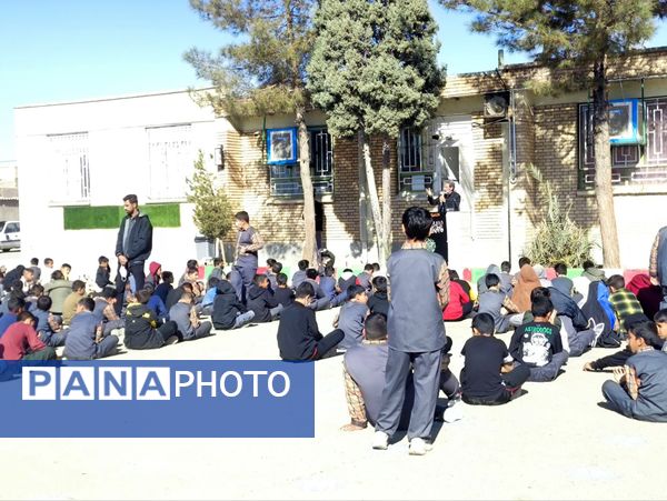  سوگواری شهادت حضرت زهرا (س) در دبستان شهید پسندیده فدافن