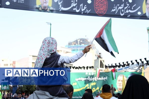 مردم استان البرز جنایت بزرگ رژیم صهیونیستی را علیه شهیدان مقاومت محکوم کردند