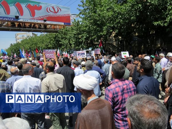 برگزاری راهپیمایی جمعه‌های خشم در بجنورد