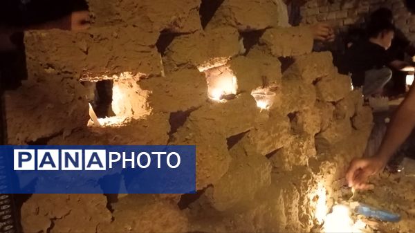 مراسم شام غریبان در شهر تیتکانلو