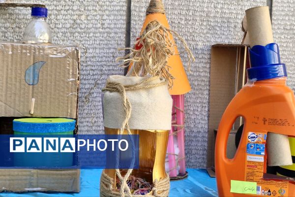 افتتاحیه طرح پسماند صفر در دبستان شاهد حیات ناحیه 3 شیراز