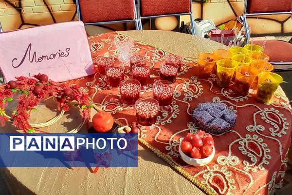 جشنواره انار در دبیرستان حجاب ورامین