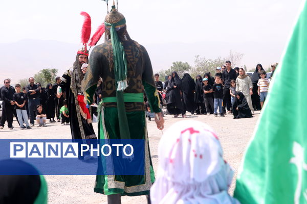 آیین شبیه خوانی عاشورای حسینی در آشخانه