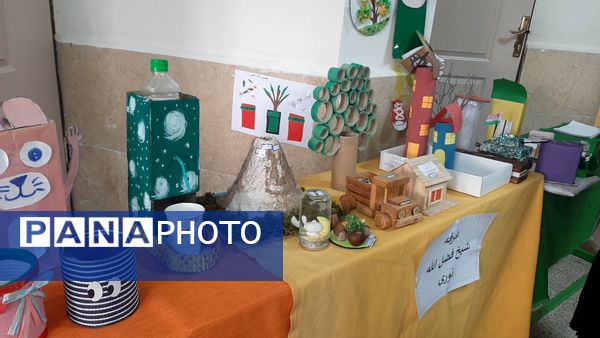  اجرای برنامه‌های خلاقانه به مناسبت هفته پژوهش در مدرسه ولی محمدی صفادشت 