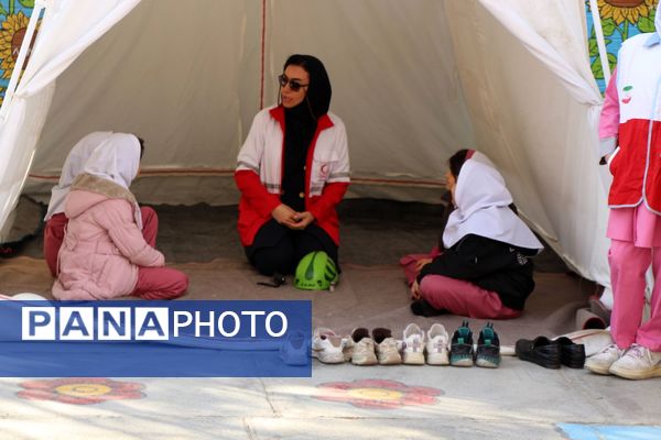 برگزاری مانور زلزله در سملقان