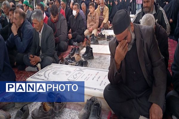 حضور شهید گمنام فاطمی در شهر بار نیشابور