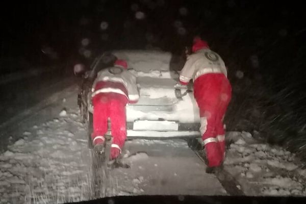 هشدار پلیس راه درباره تشدید برف و کولاک در محورهای برون‌شهری چند استان 