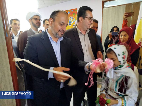 افتتاح اتاق تربیت بدنی مدرسه ابتدایی امام خمینی (ره) بجنورد