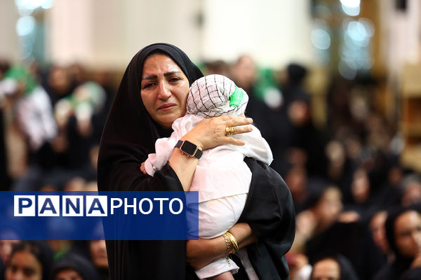 همایش شیرخوارگان حسینی در حرم بانوی کرامت