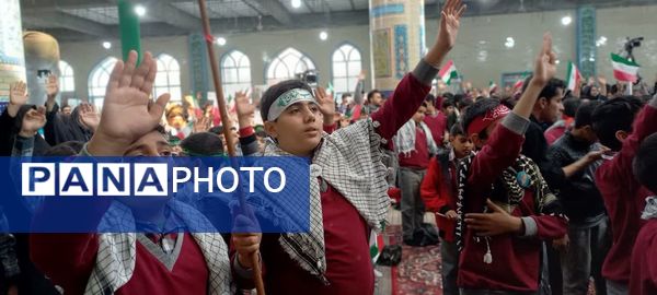 اجتماع حامیان جبهه مقاومت با حضور حاج ابوذر روحی در فلاورجان