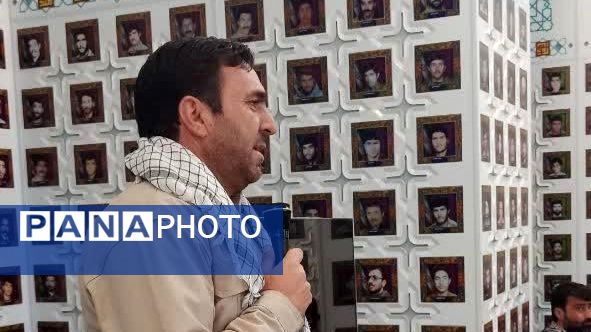 حضور ۲۰۰ نفر از بسیجیان نورآباد در یادمان شهدای عملیات مرصاد