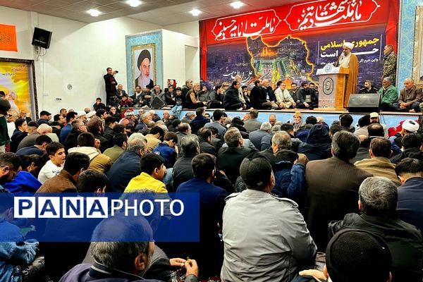 مراسم پنجمین سالگرد شهادت سردار سلیمانی در ناحیه سپاه سملقان