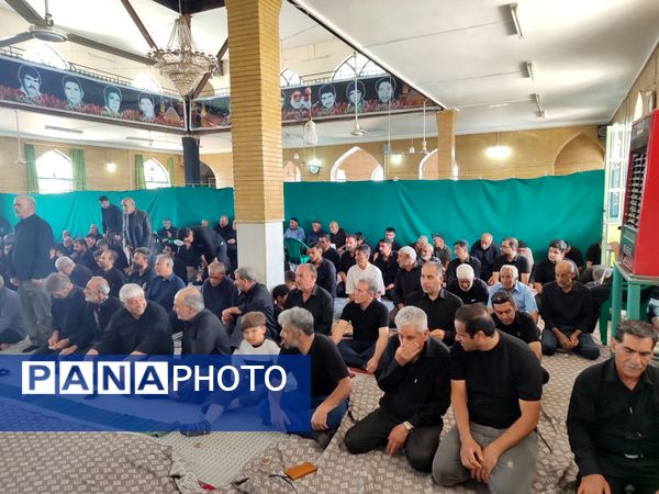 عزاداری مردم روستای جلماجرد در تاسوعای حسینی